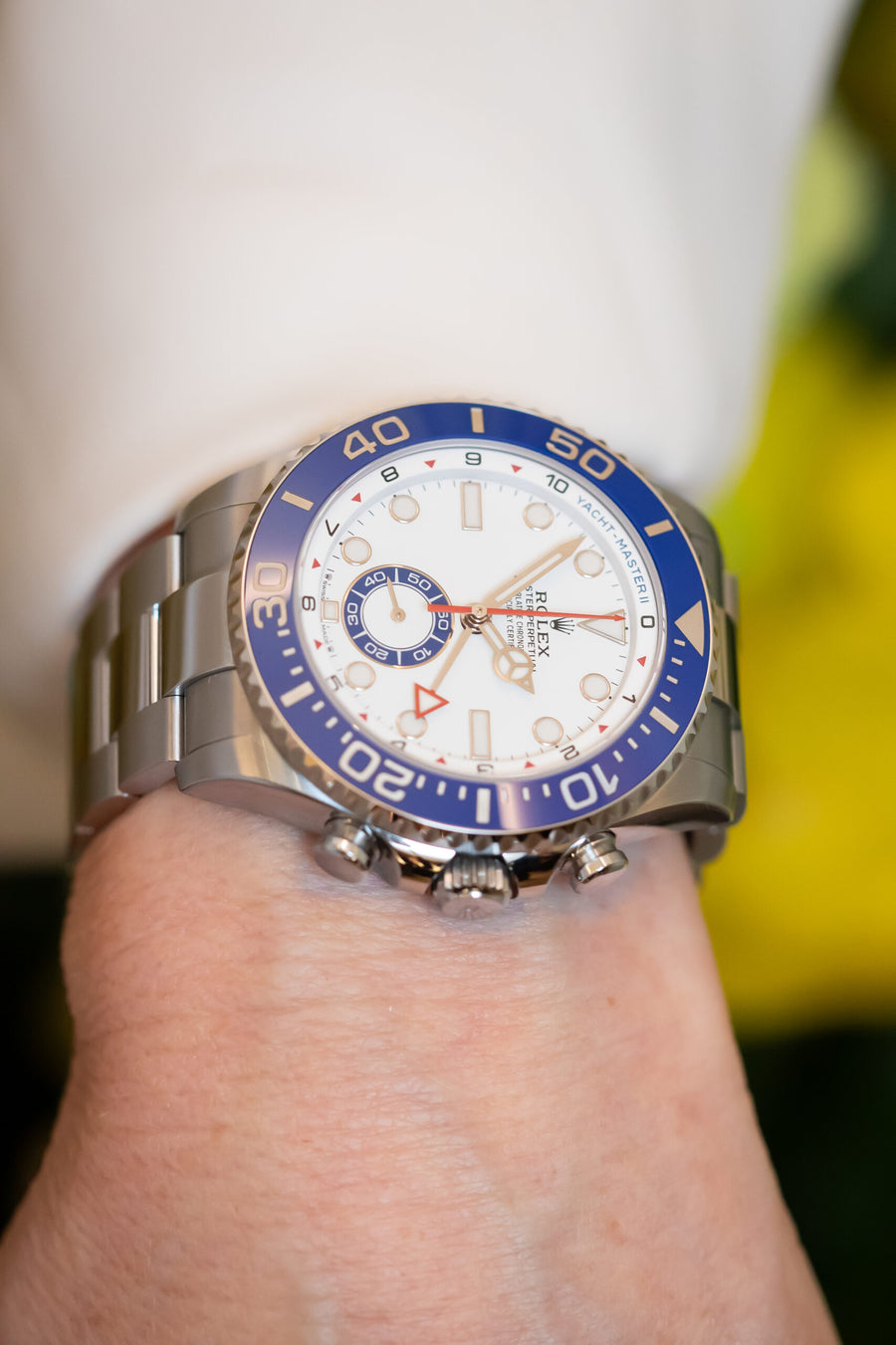 Rolex Yacht-Master II 126680. Photo: Mia Litström.