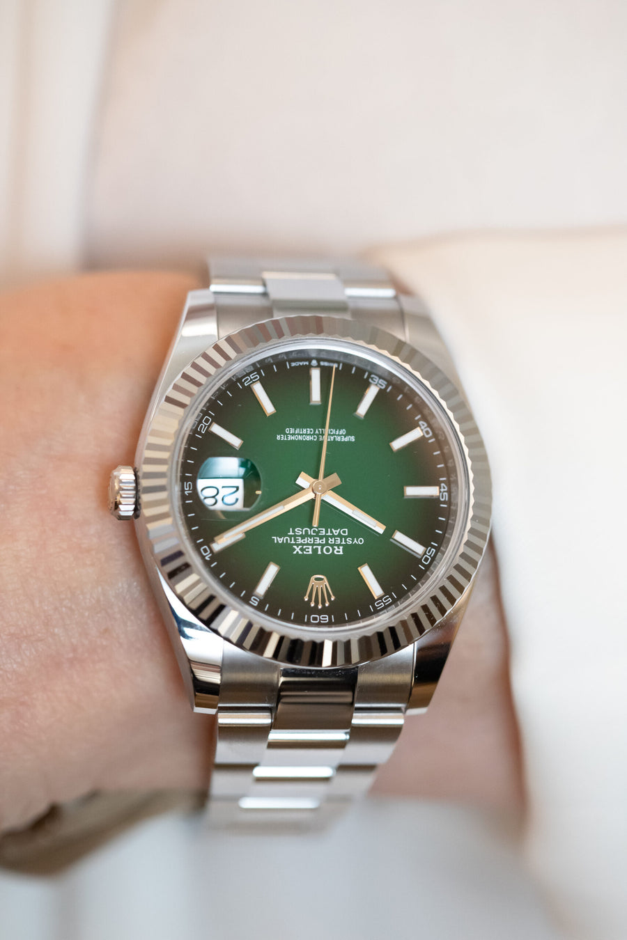 Rolex 126334 Datejust 41 mm. Photo: Mia Litström.