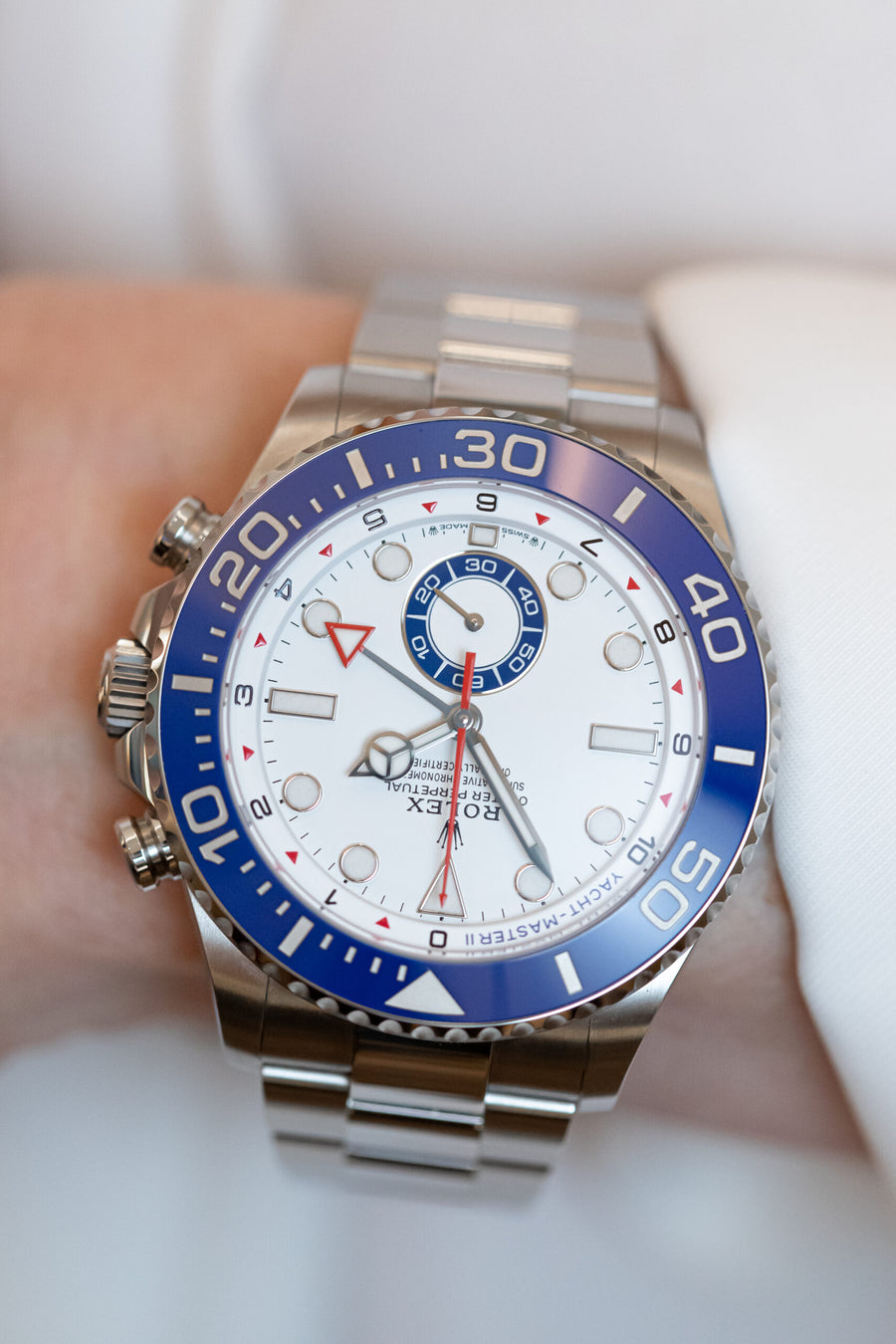 Rolex Yacht-Master II 126680. Photo: Mia Litström.