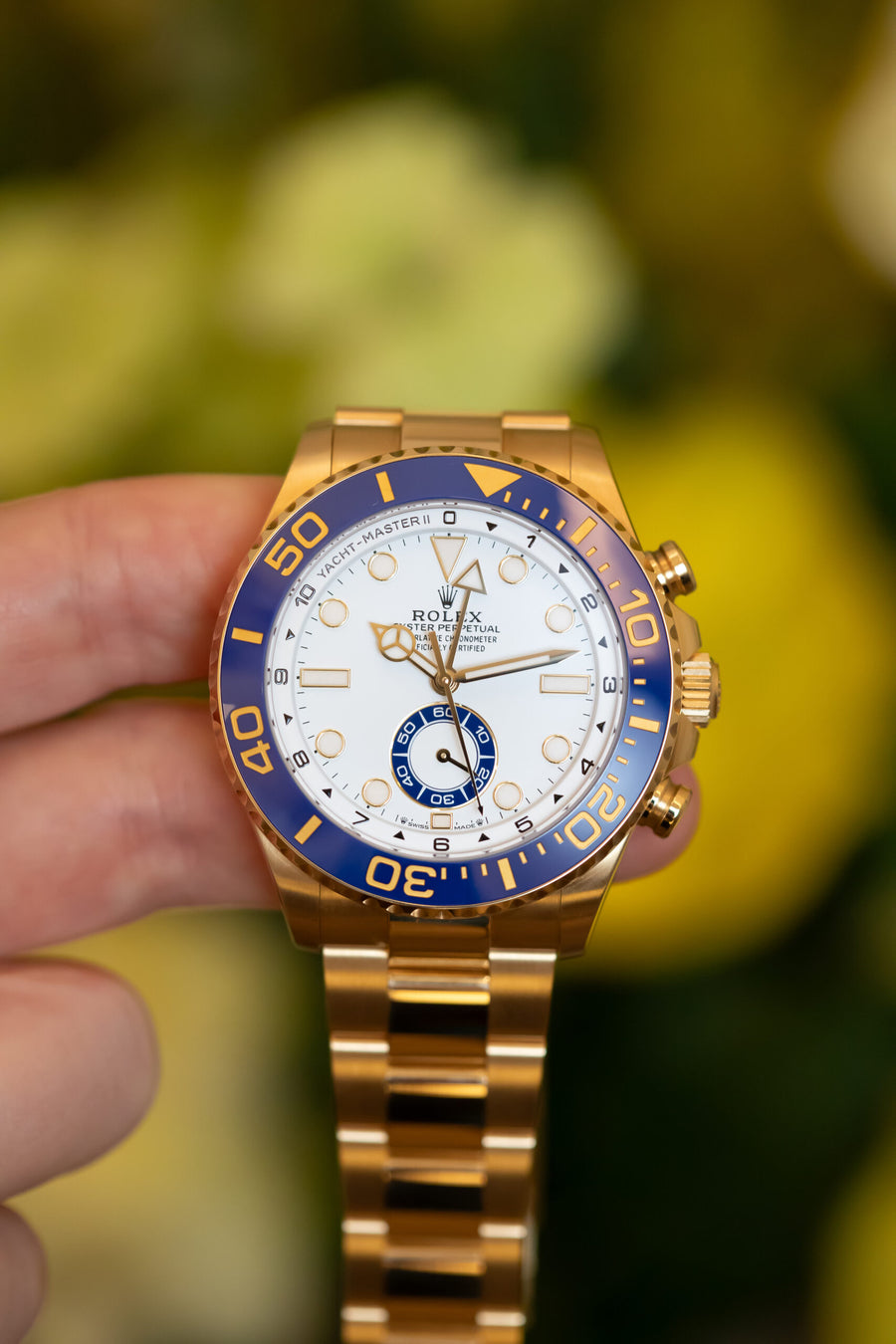 Rolex 126688 Yacht-Master II. Photo: Mia Litström.