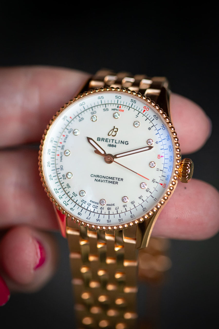 Hands-on: Breitling Navitimer 32 & 36 mm