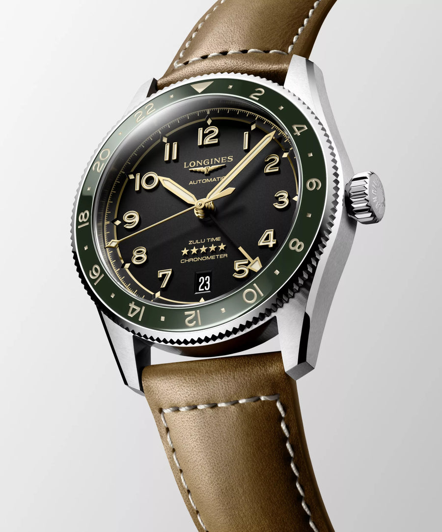 New Longines Spirit Zulu Time in 39mm 
