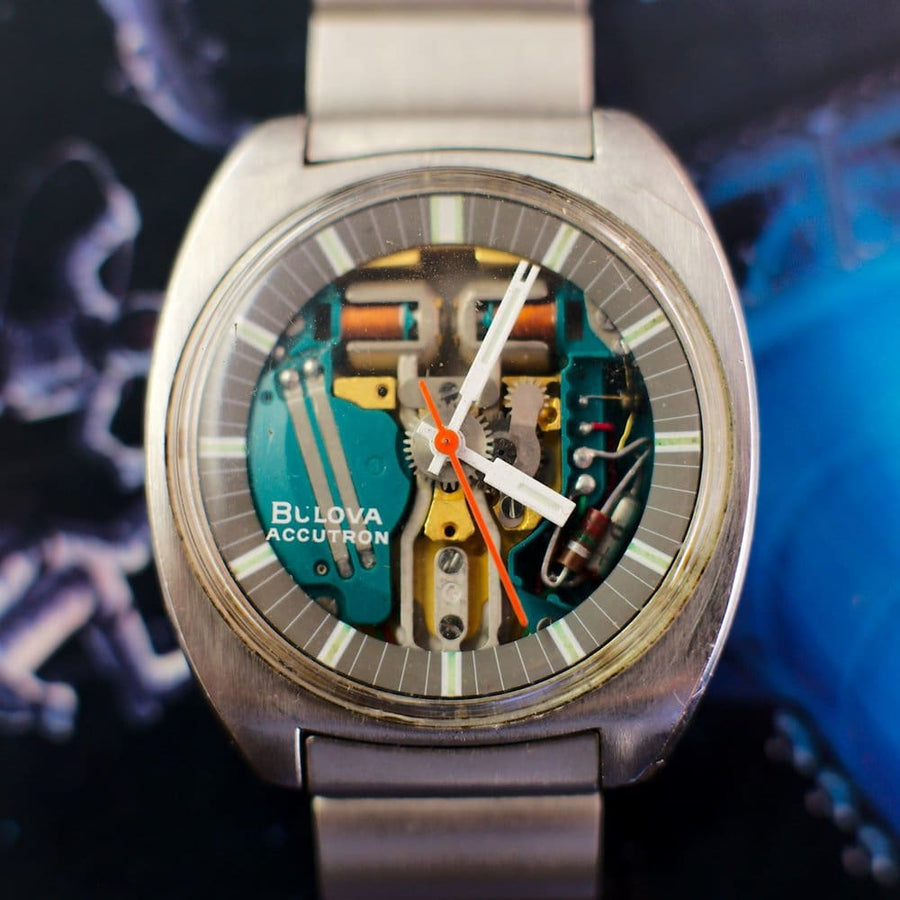 Bulova Accutron Spaceview. Photo: Buying On Time Vintage Watches