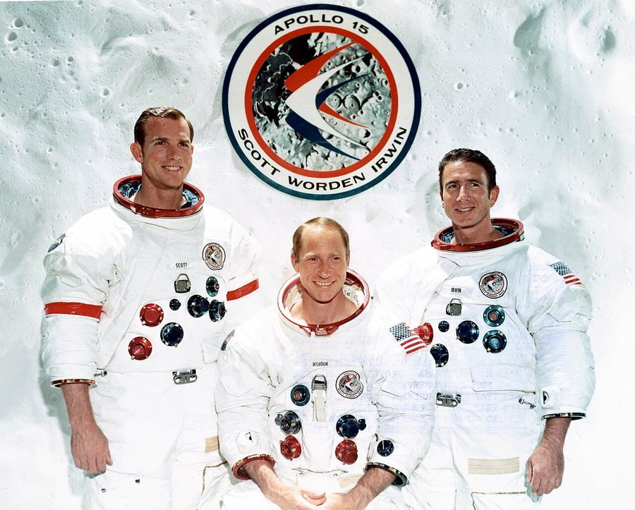 Apollo 15 crew, photo NASA