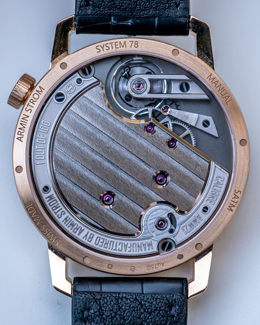 Hands-on: Armin Strom Tribute 1 Gold