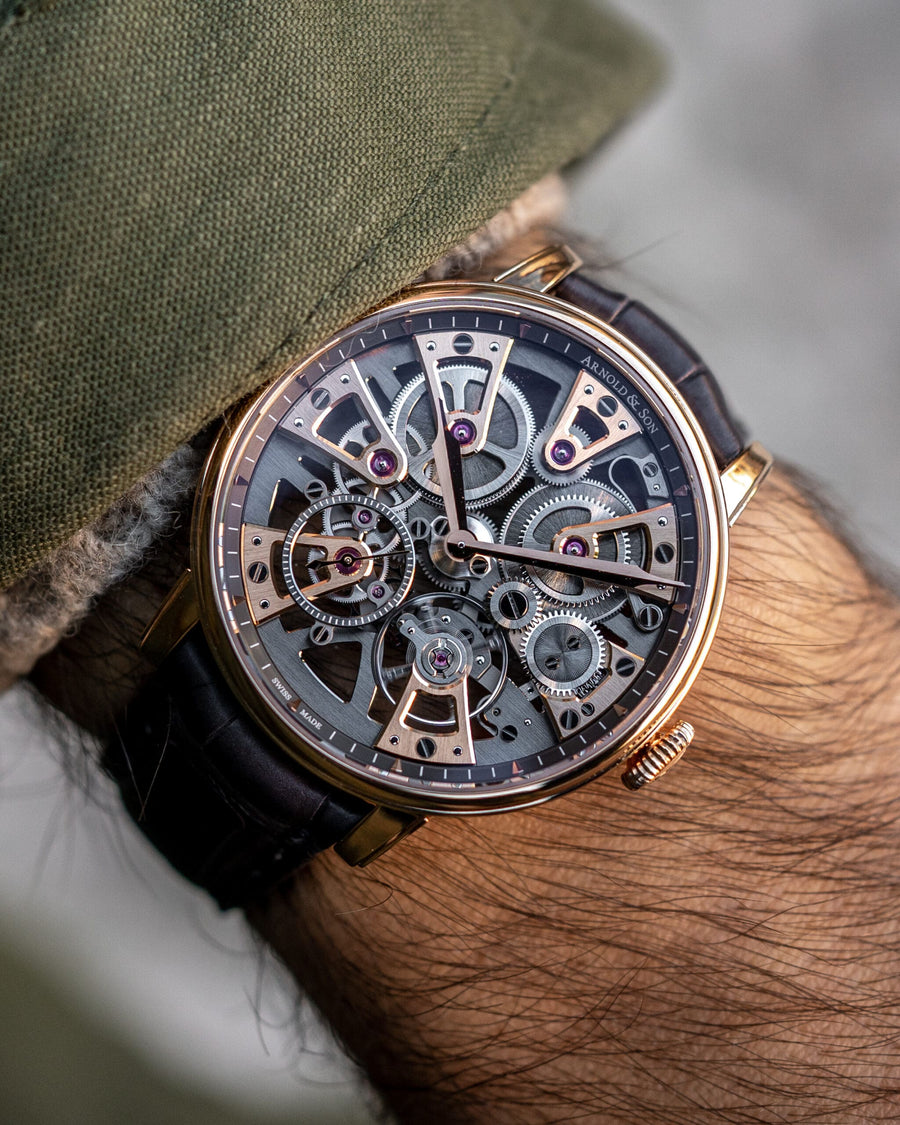 Arnold & Son Nebula 38 Gold