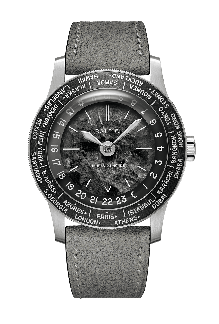 Baltic Heures du Monde, World timer.