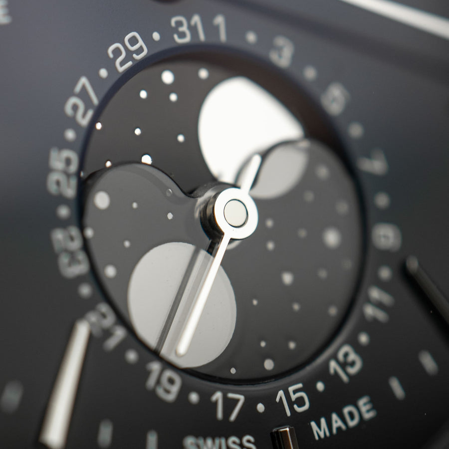 The moon phase indicator