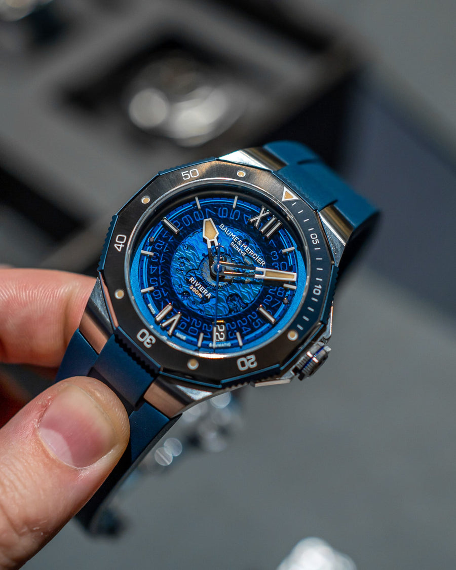 Hands-on: New Baume & Mercier Riviera 39mm & Riviera Azur 