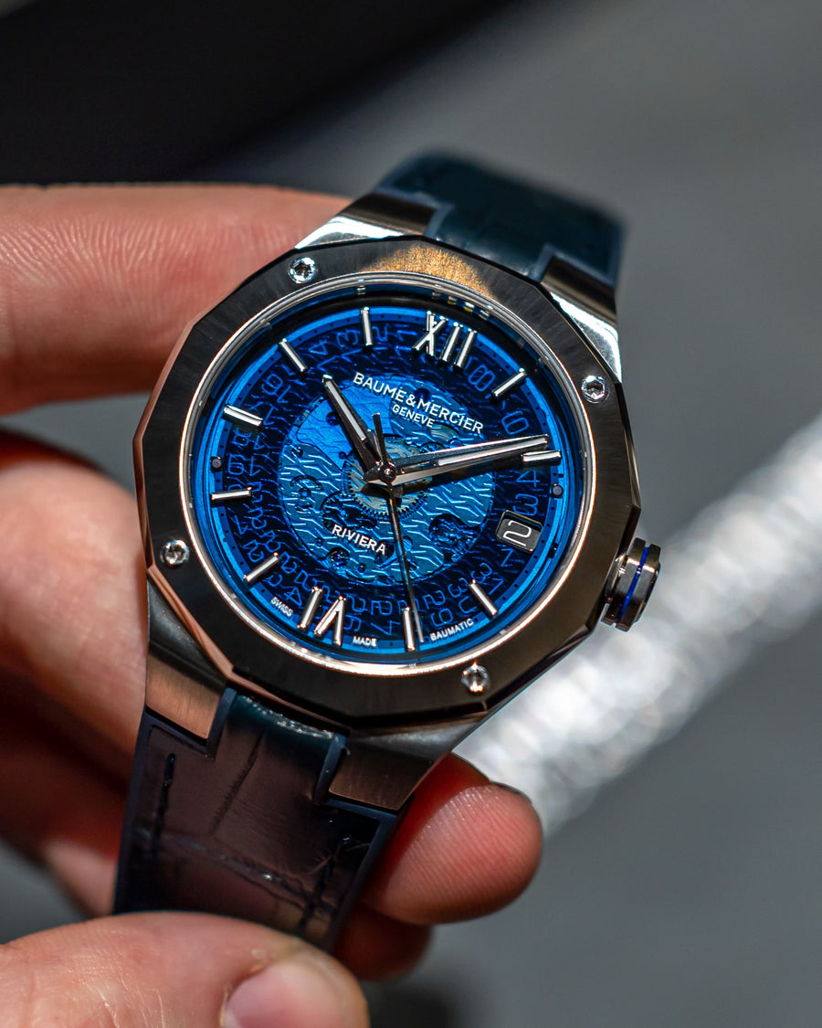Hands-on: New Baume & Mercier Riviera 39mm & Riviera Azur 
