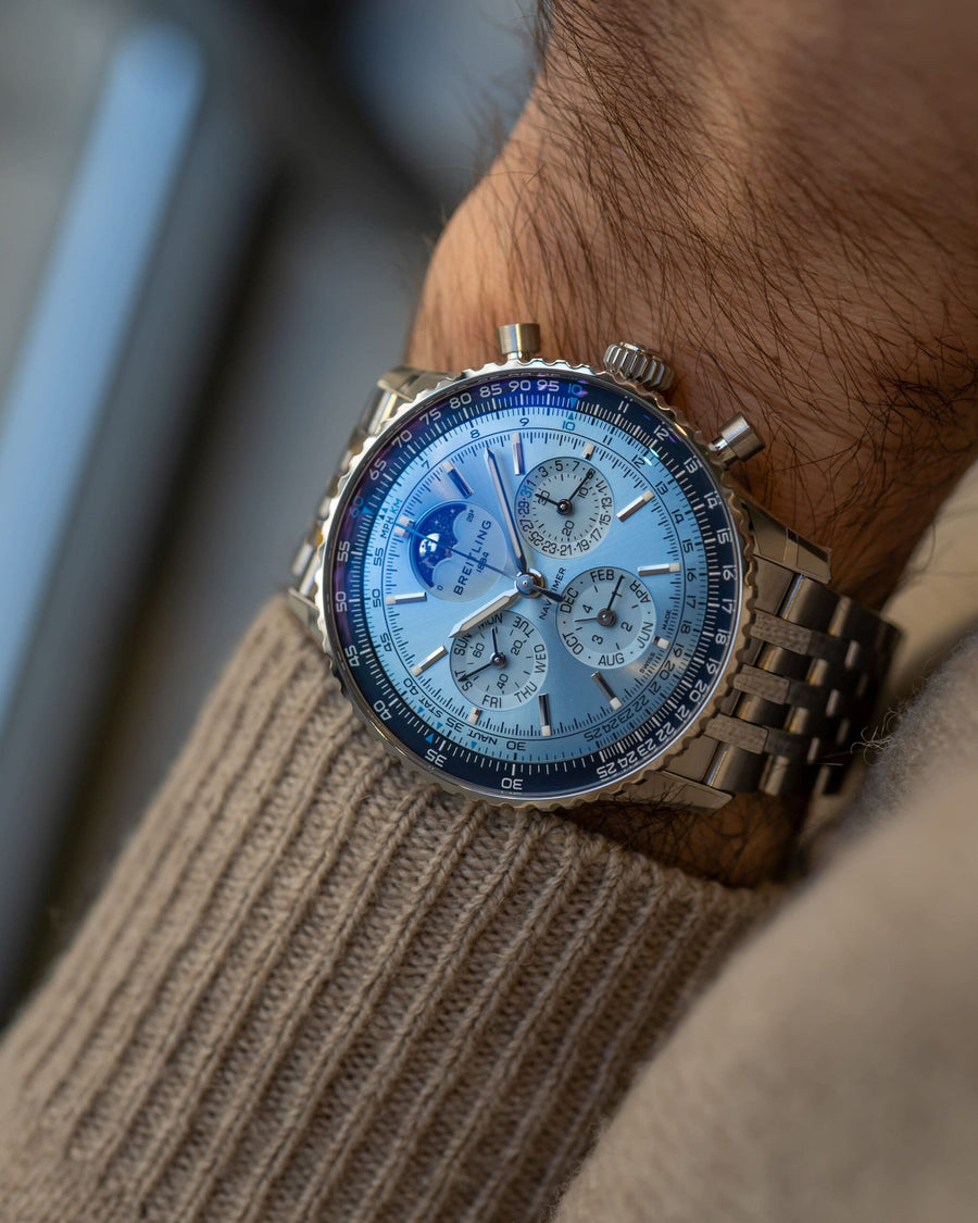 Hands-on: Breitling Navitimer B19 Perpetual Calendar Chronograph