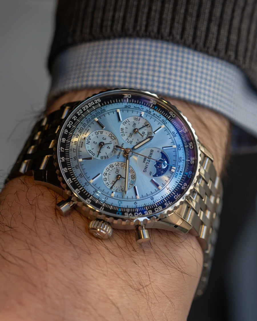 Hands-on: Breitling Navitimer B19 Perpetual Calendar Chronograph
