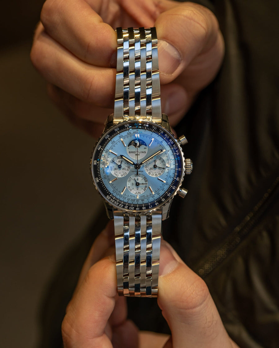 Hands-on: Breitling Navitimer B19 Perpetual Calendar Chronograph