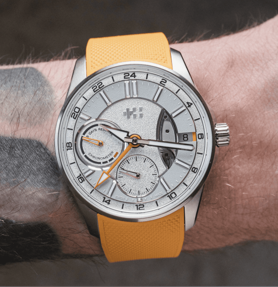 Christopher Ward C63 True GMT, vit.