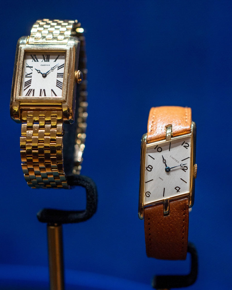 Cartier Tank étanche 1931 & Tank Losange 1936