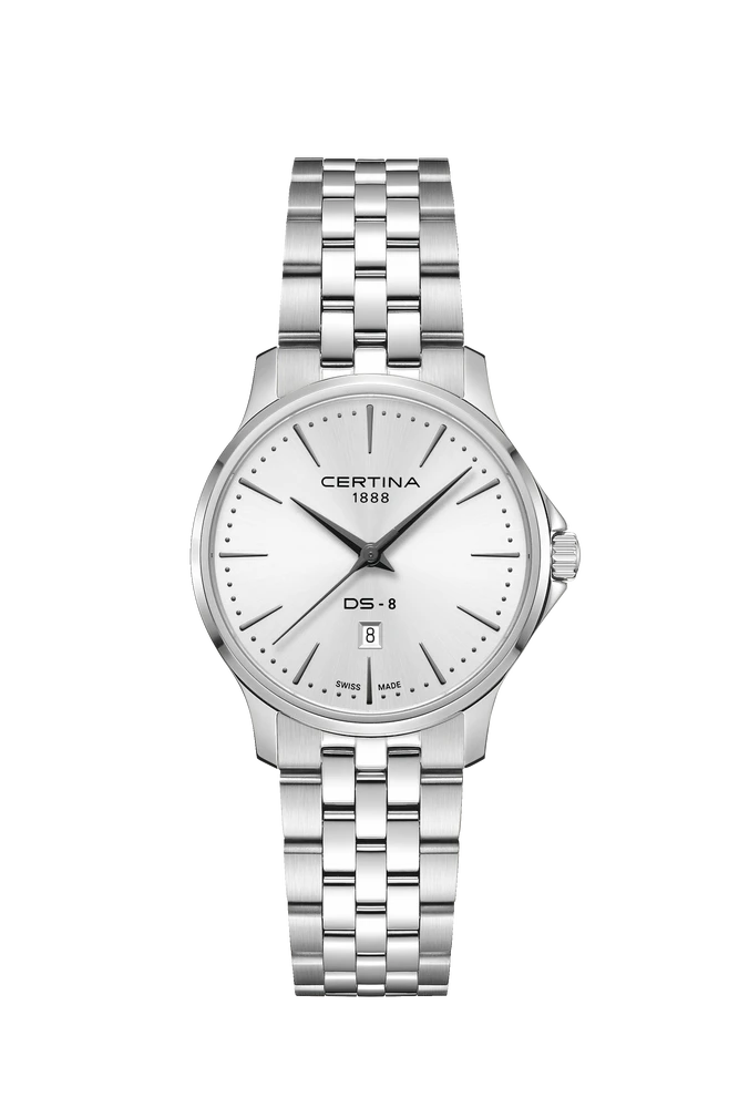 Certina DS-8 Lady 31mm silver. Photo: Certina.