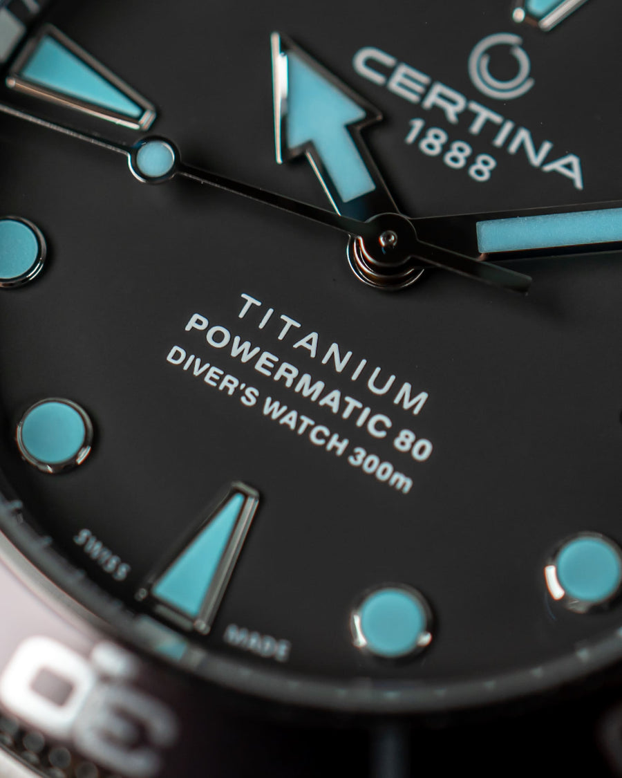 Hands-on + video: The new Certina DS Action Diver 38mm in titanium 