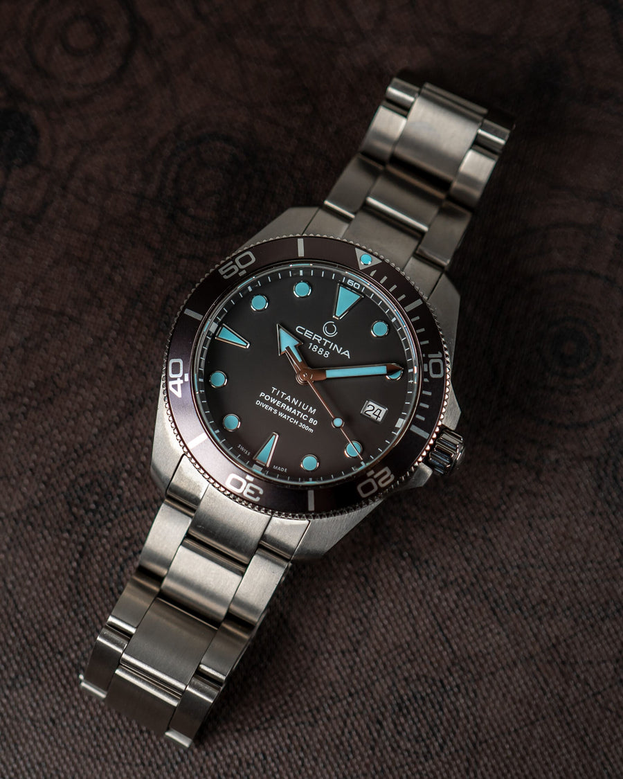 Hands-on + video: The new Certina DS Action Diver 38mm in titanium 