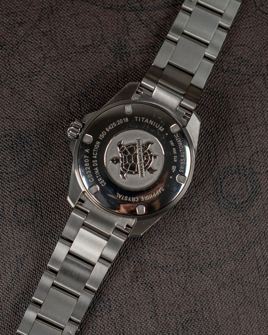Hands-on + video: The new Certina DS Action Diver 38mm in titanium 