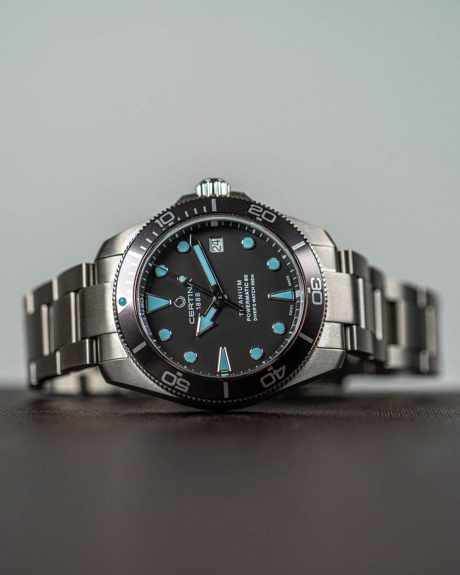 Hands-on + video: The new Certina DS Action Diver 38mm in titanium 
