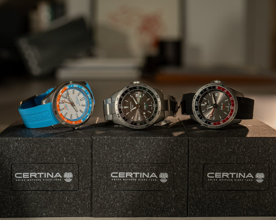 Certina DS-X GMT. Photo: Eqotime.