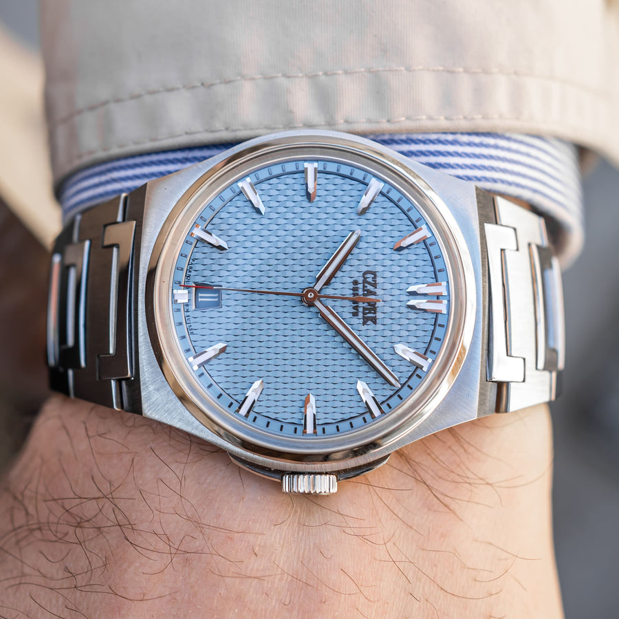 Czapek Antarctique S Passage de Drake Glacier Blue, Foto: Aleksandar Mladenovic / Eqotime