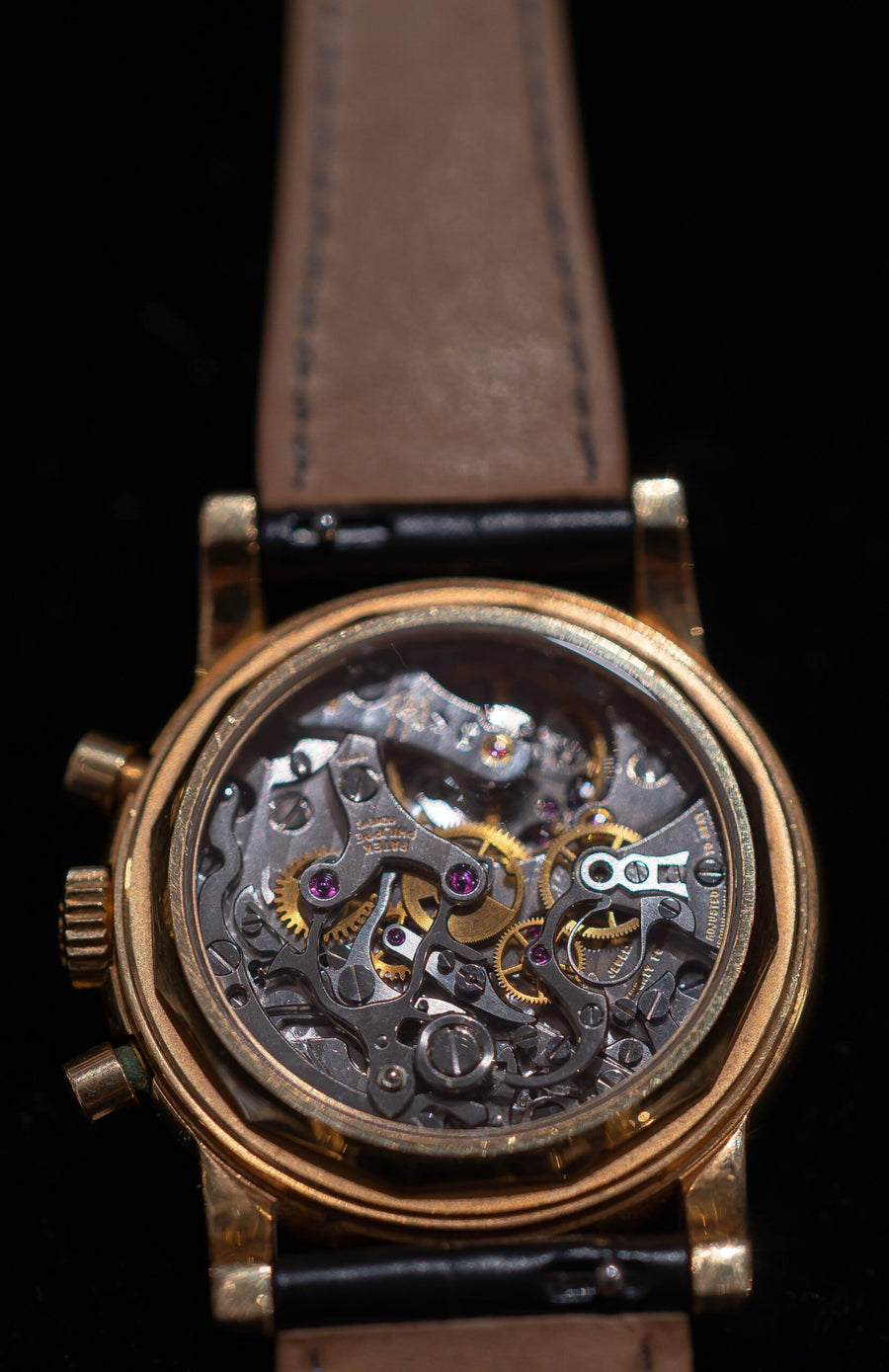 PATEK PHILIPPE, Grand Complications, Perpetual Calendar, kronograf, armbandsur, 36 mm, 18K guld, Extract from the Archives, tillverkad 1989, såld 27 November 1989.