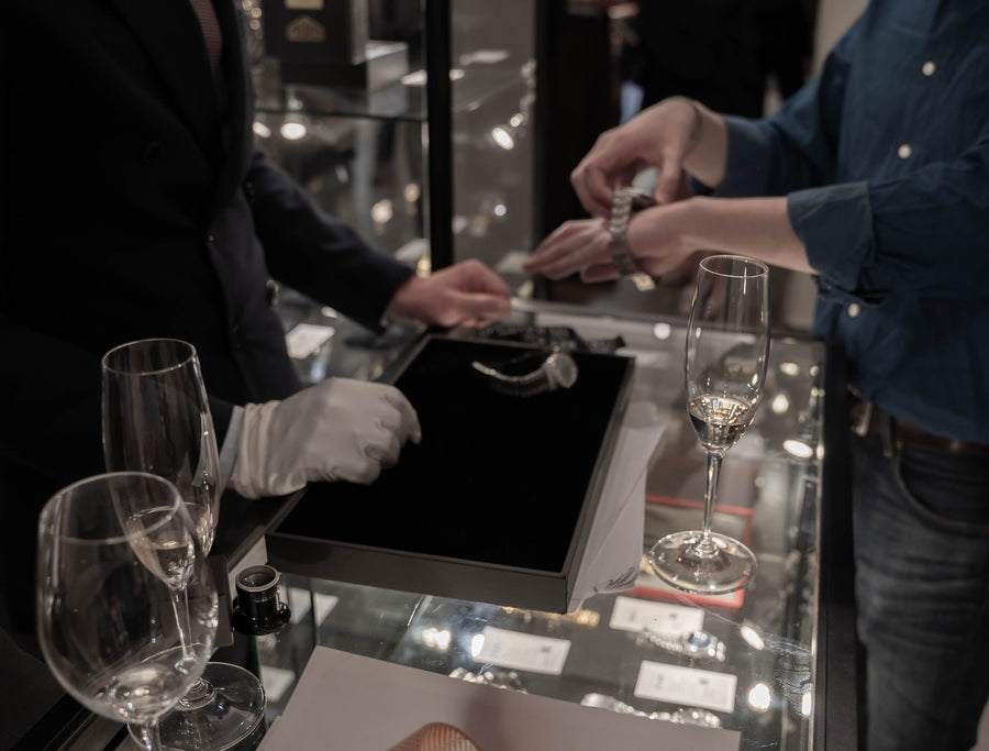 qotime tillsammans med Stockholms Auktionsverk bjöd in till exklusiv förhandsvisning av The Fine Watches Sale