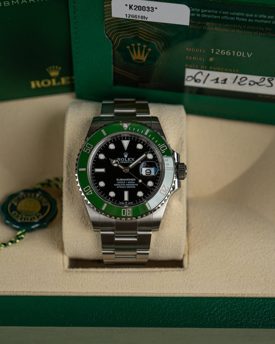 Rolex Submariner 126610LV. Photo: Stories of Time