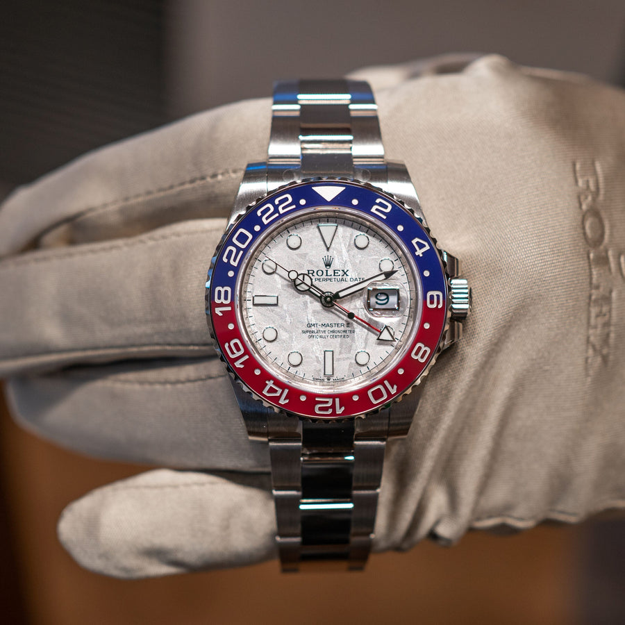 Rolex GMT-Master II 126719 BLRO Meteorite