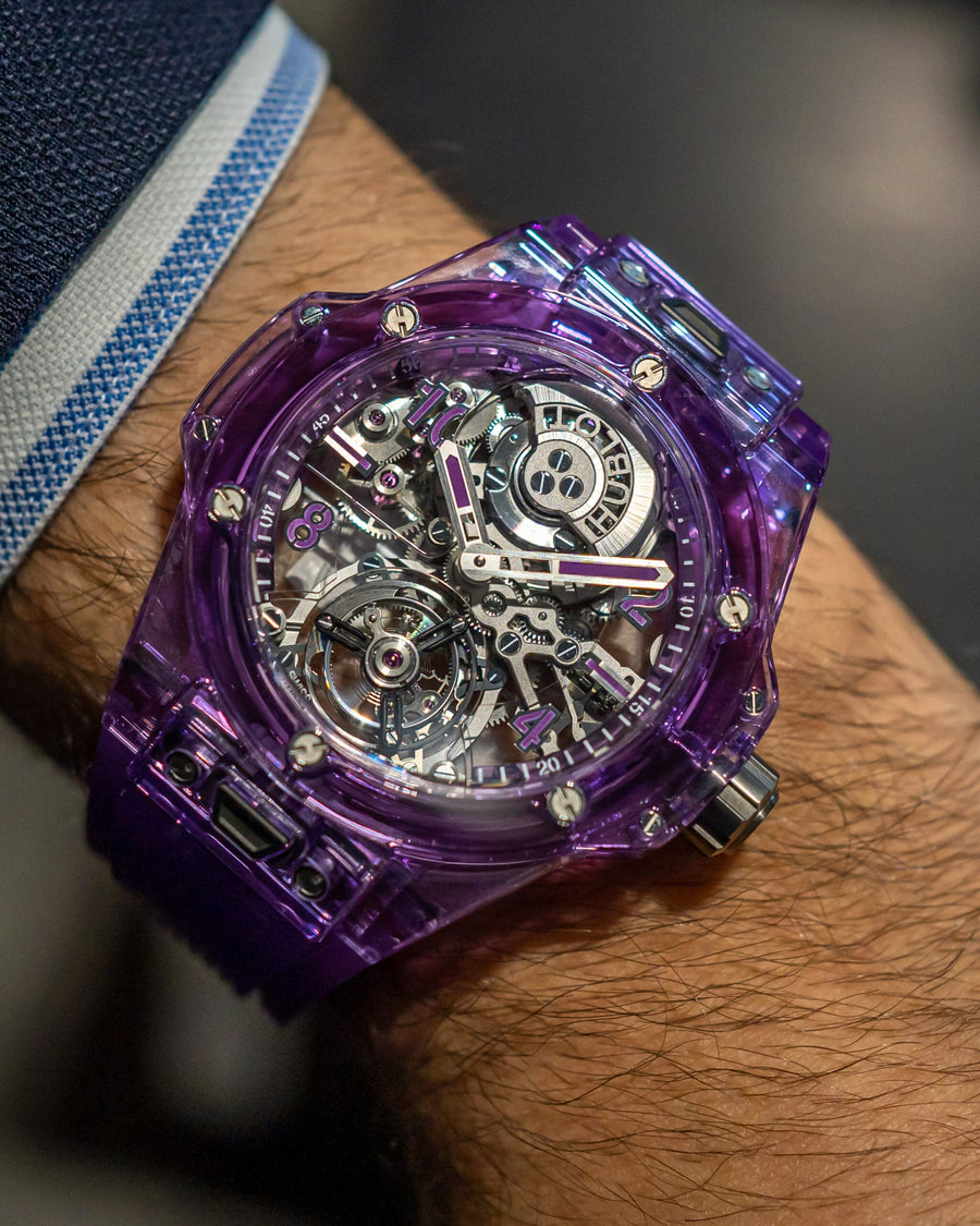 Hands-on: Färgglada nyheter från Hublot