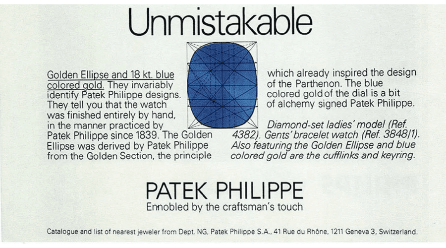 Patek Philippe Golden Ellipse – Forgotten but back in the limelight 