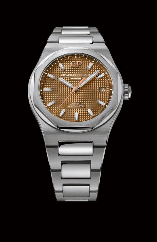 Nya Girard-Perregaux Laureato Copper 38mm