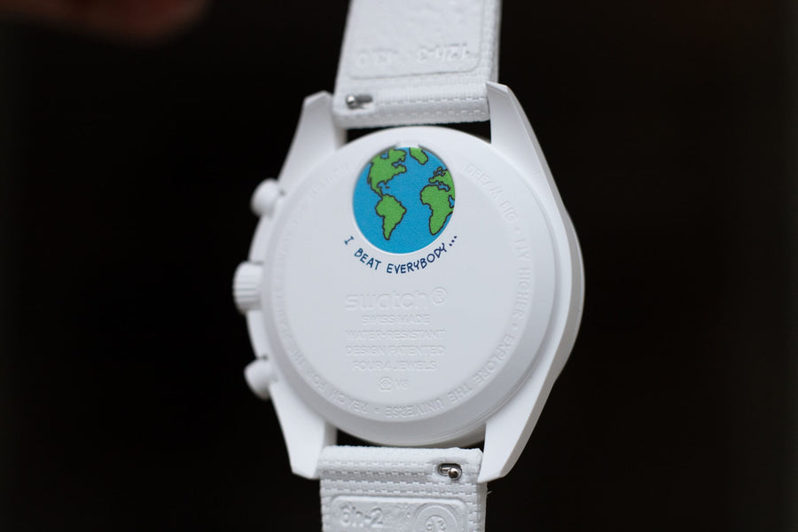 Hands-on: Swatch x Omega Mission to Earthphase Moonshine Gold Cold Moon  