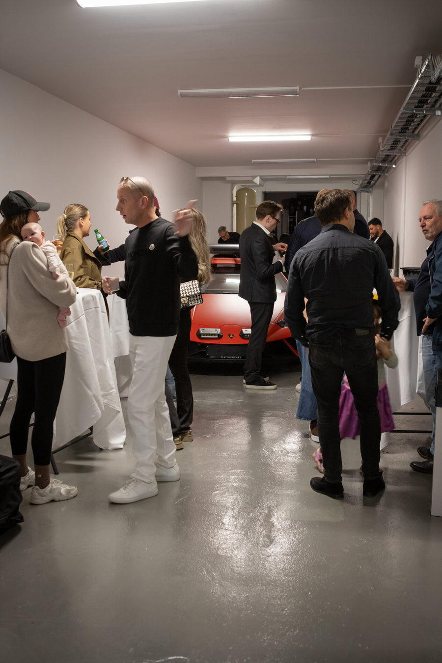 VIP event – When supercars meet watches and rubber in Stockholm