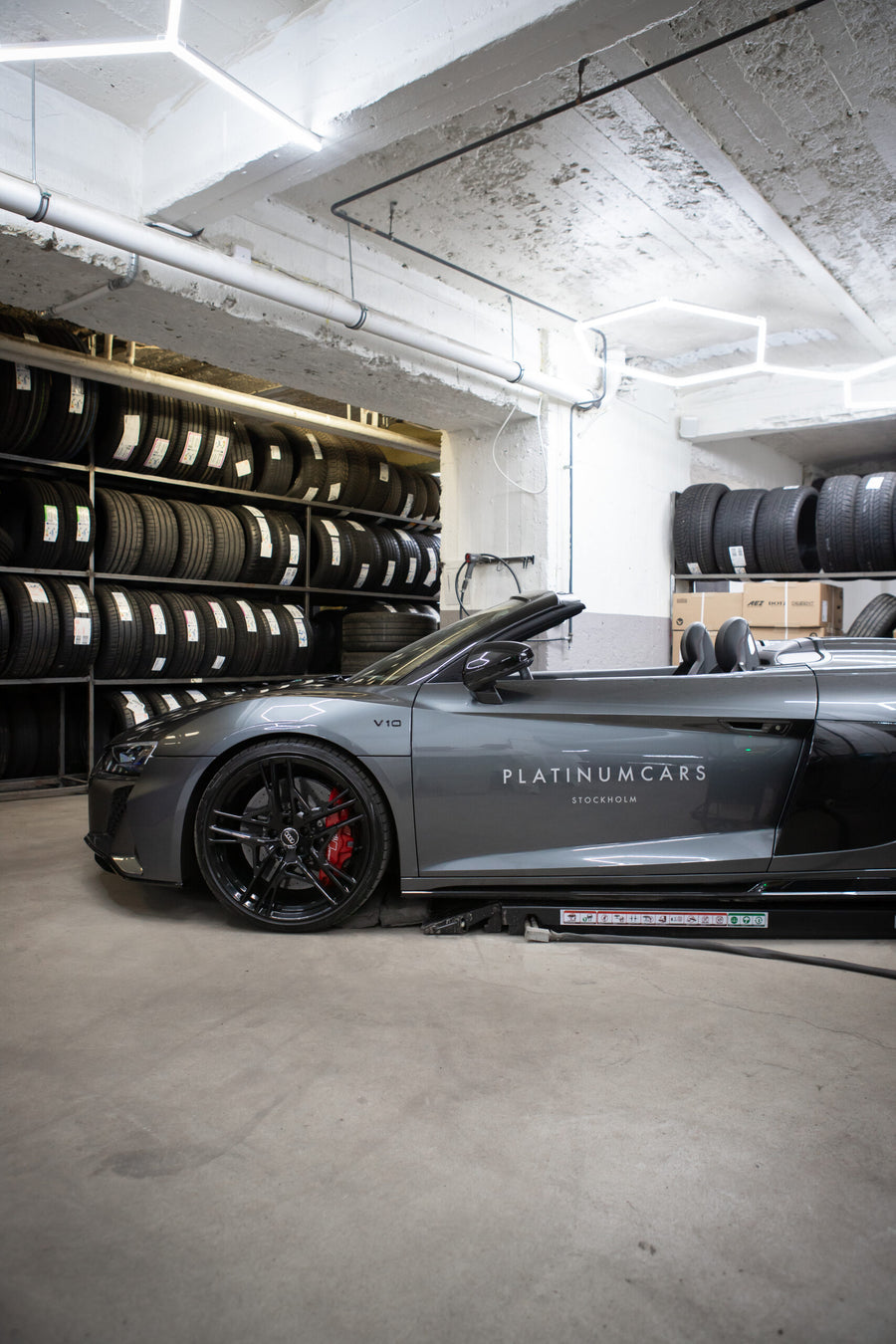 VIP event – When supercars meet watches and rubber in Stockholm