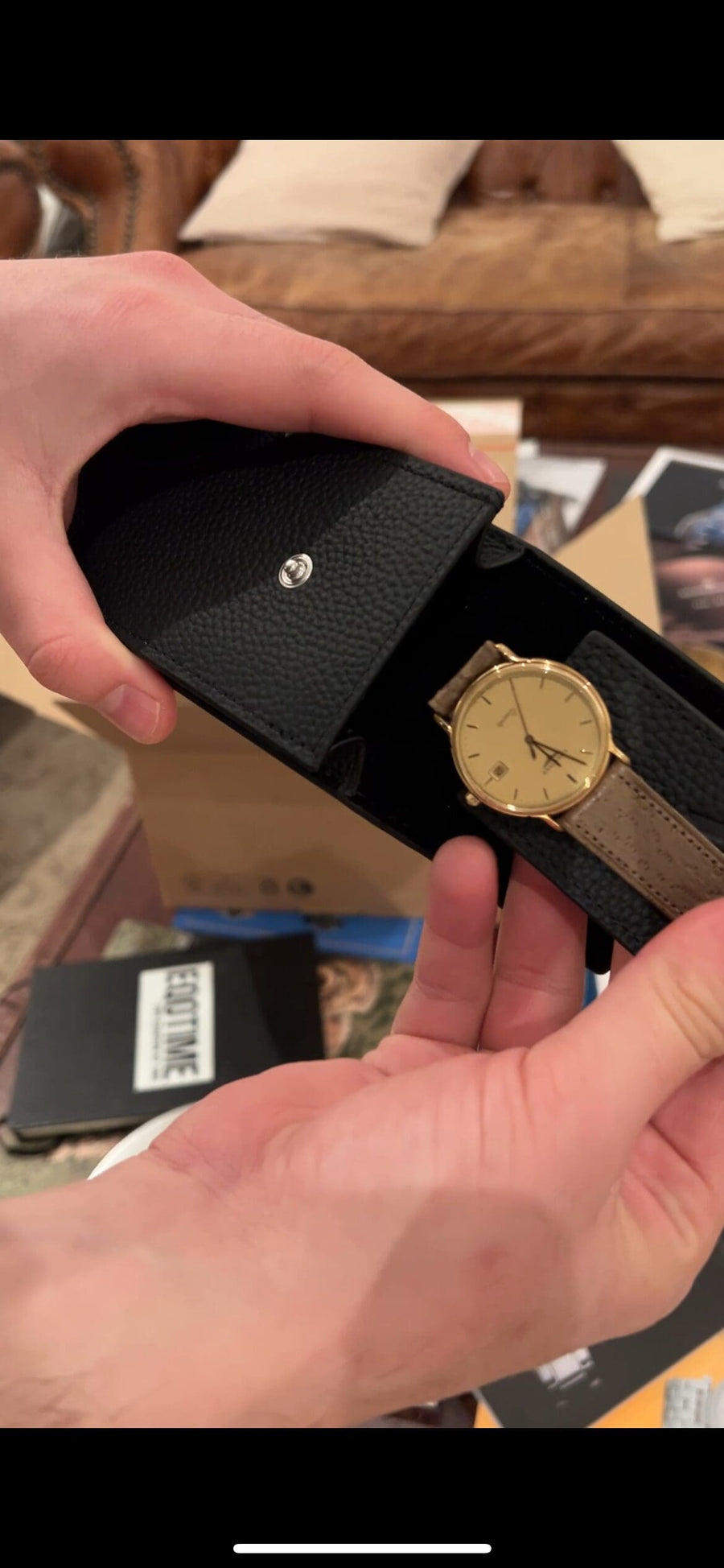 Guide: Eqotime sells a watch on Tradera 