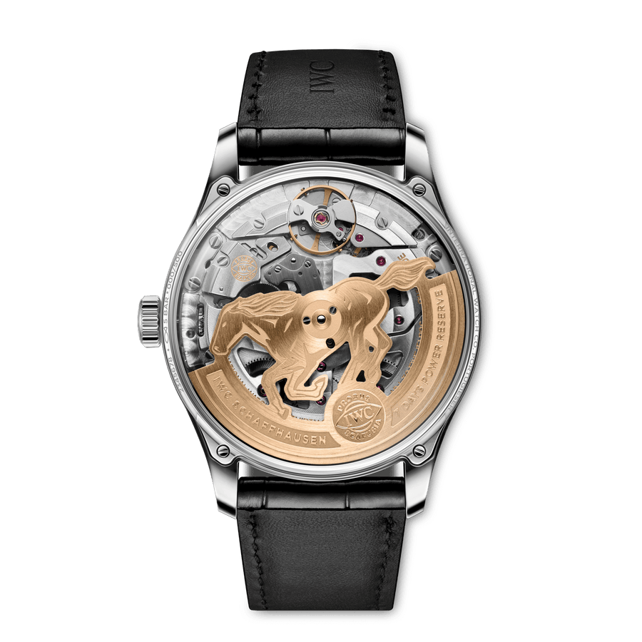 IWC year of the horse backside