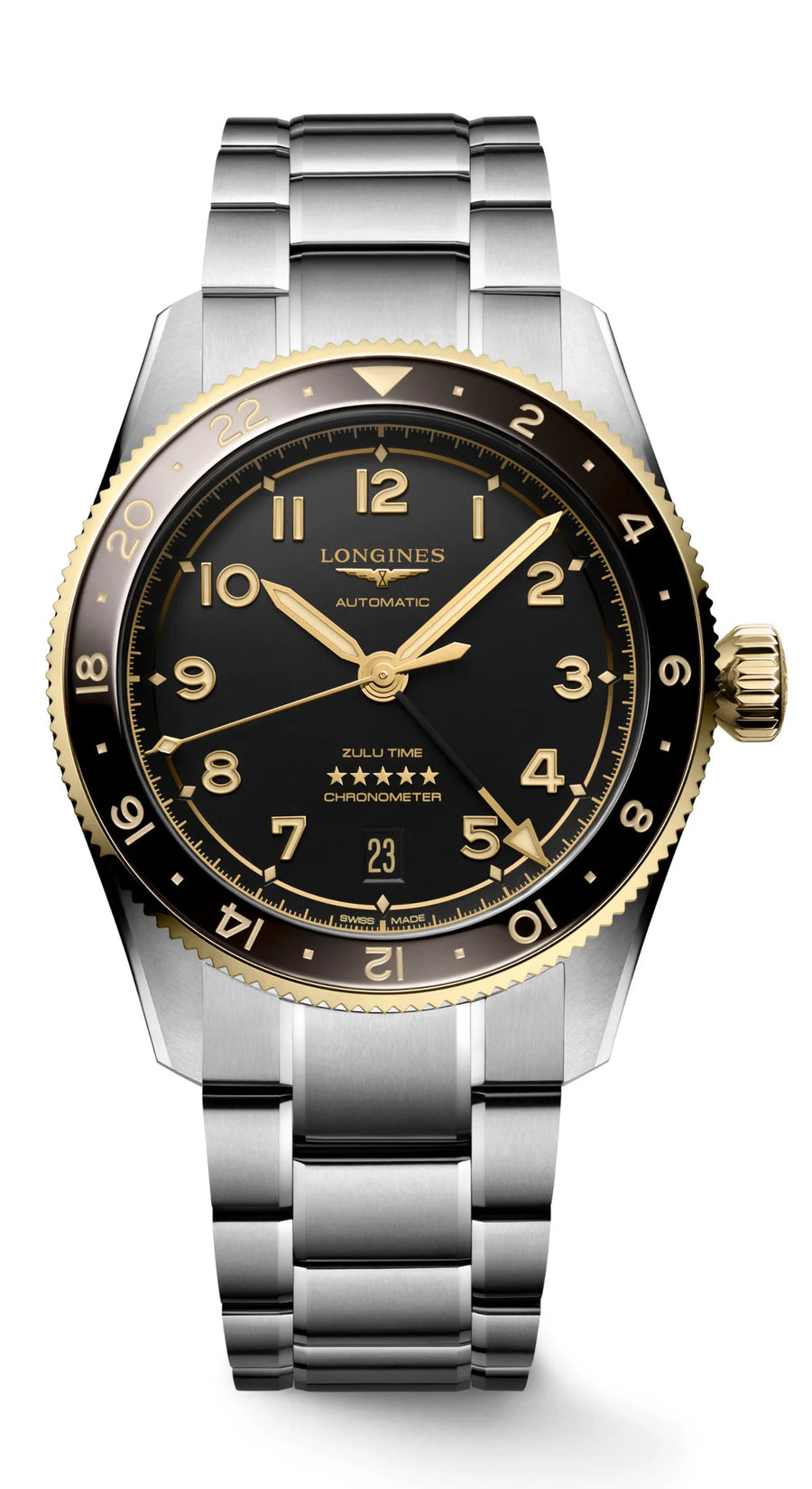 New Longines Spirit Zulu Time in 39mm 