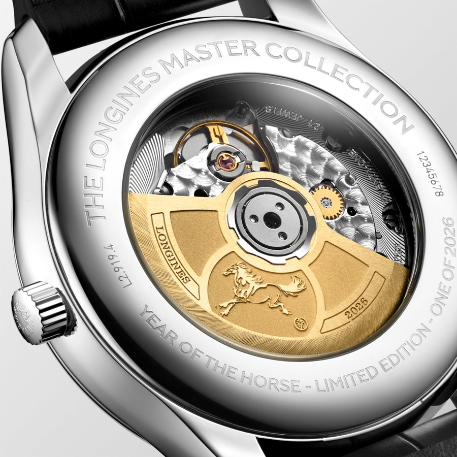 Longines year of the horse baksida