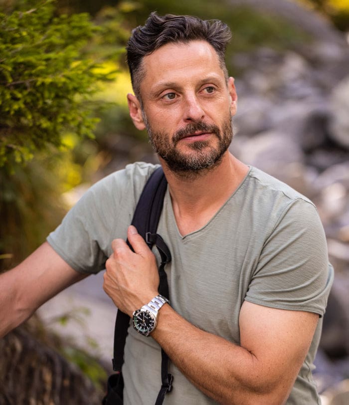 Mark Streit med sin Norqaine