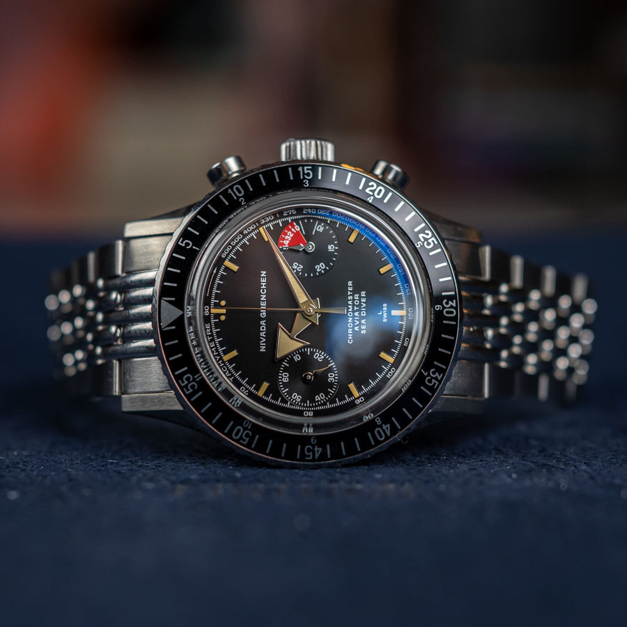 Hands-on + Video: Nivada Grenchen Chronomaster Aviator Sea Diver Automatic 