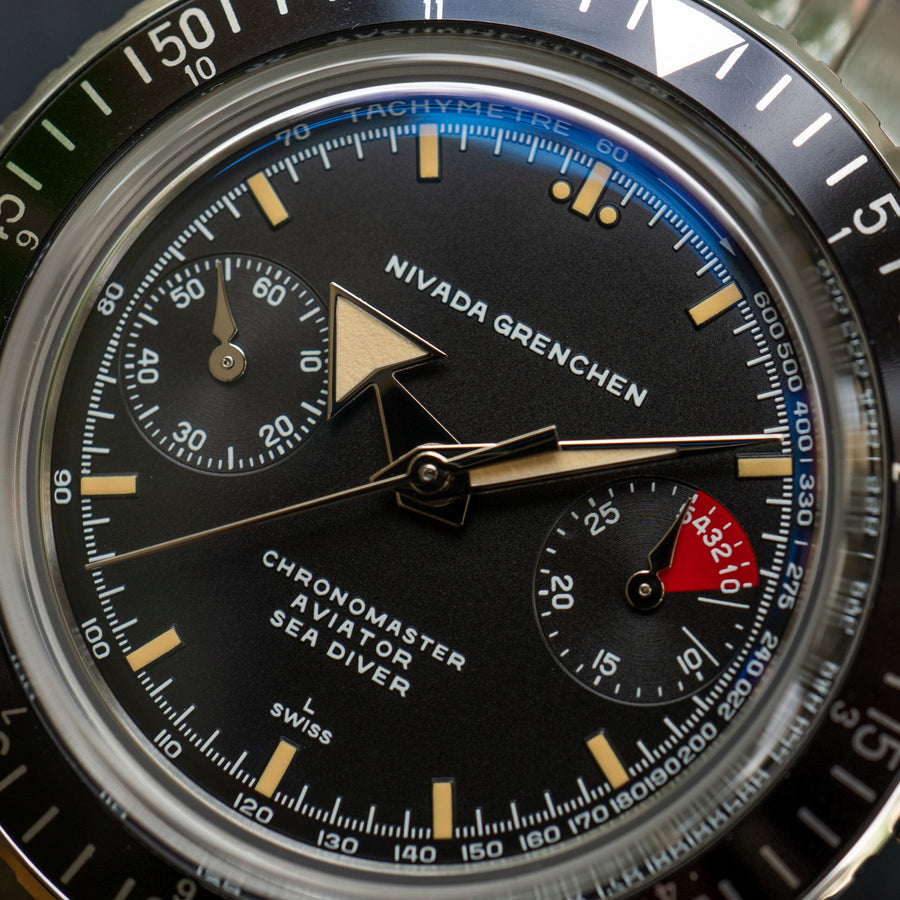 Hands-on + Video: Nivada Grenchen Chronomaster Aviator Sea Diver Automatic 