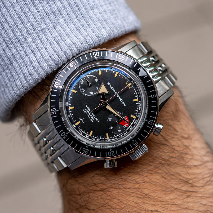 Hands-on + Video: Nivada Grenchen Chronomaster Aviator Sea Diver Automatic 