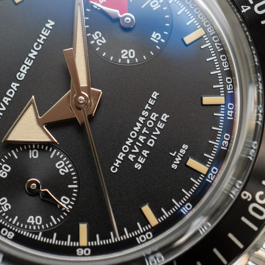 Hands-on + Video: Nivada Grenchen Chronomaster Aviator Sea Diver Automatic 