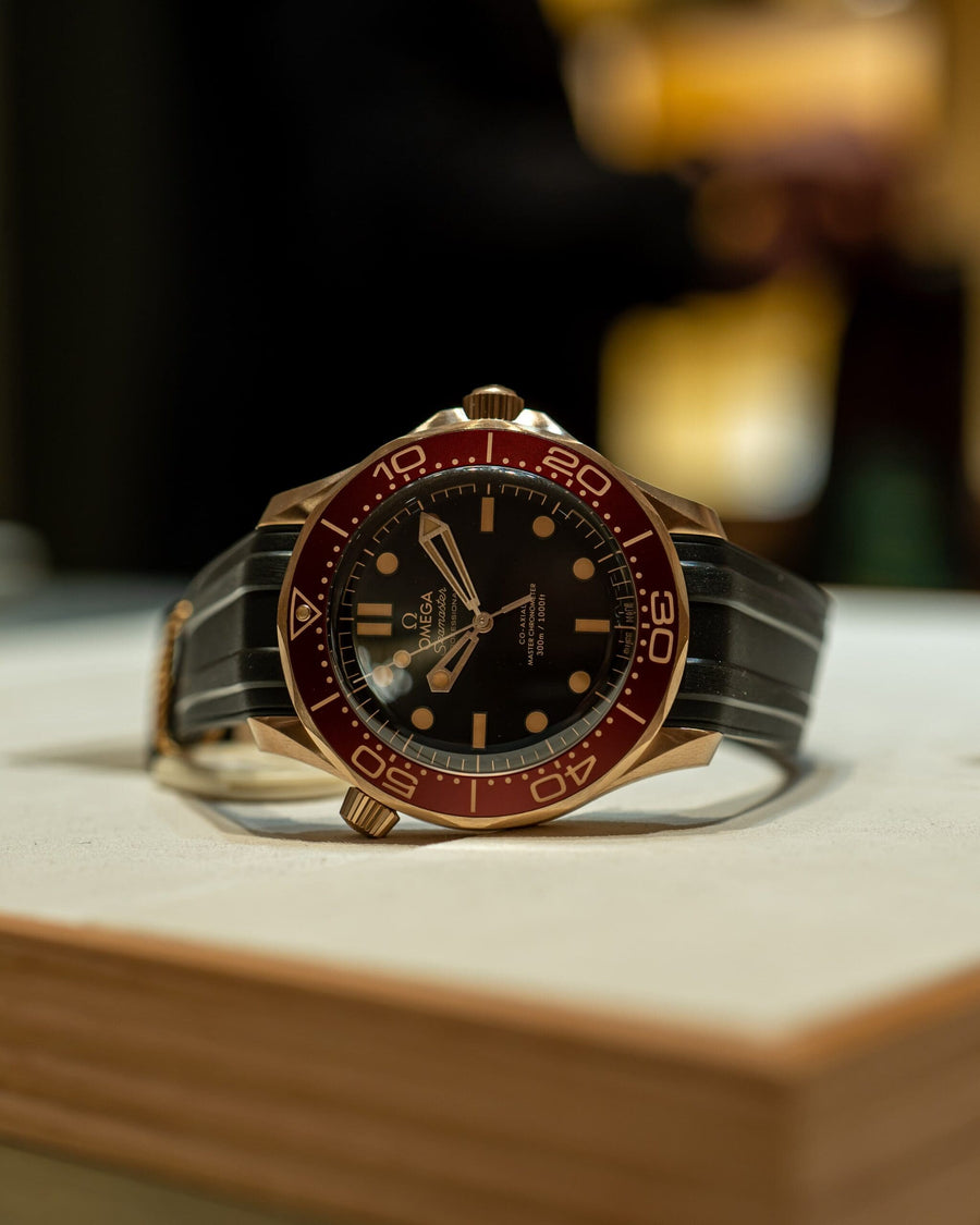 Hands-on: OMEGA Seamaster Diver 300M in Bronze Gold 