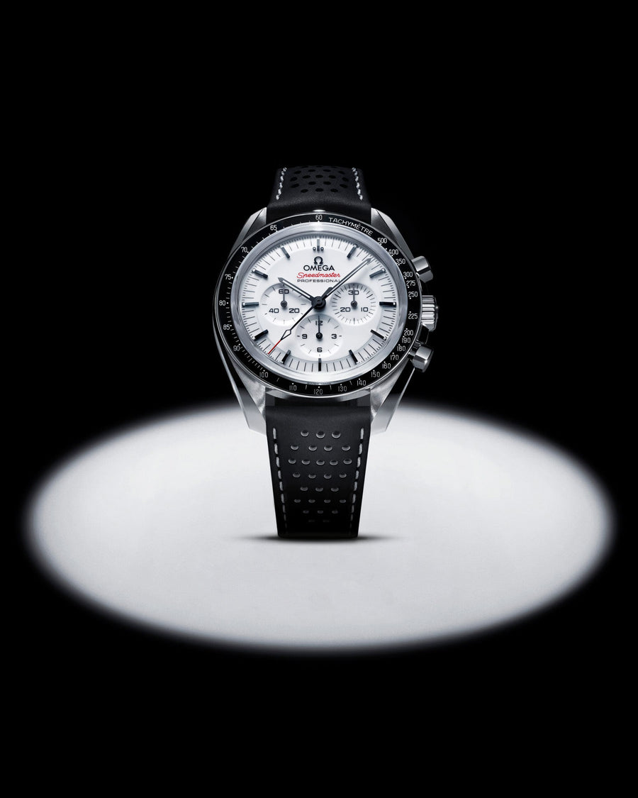 Omega launches new Speedmaster with white dial 
