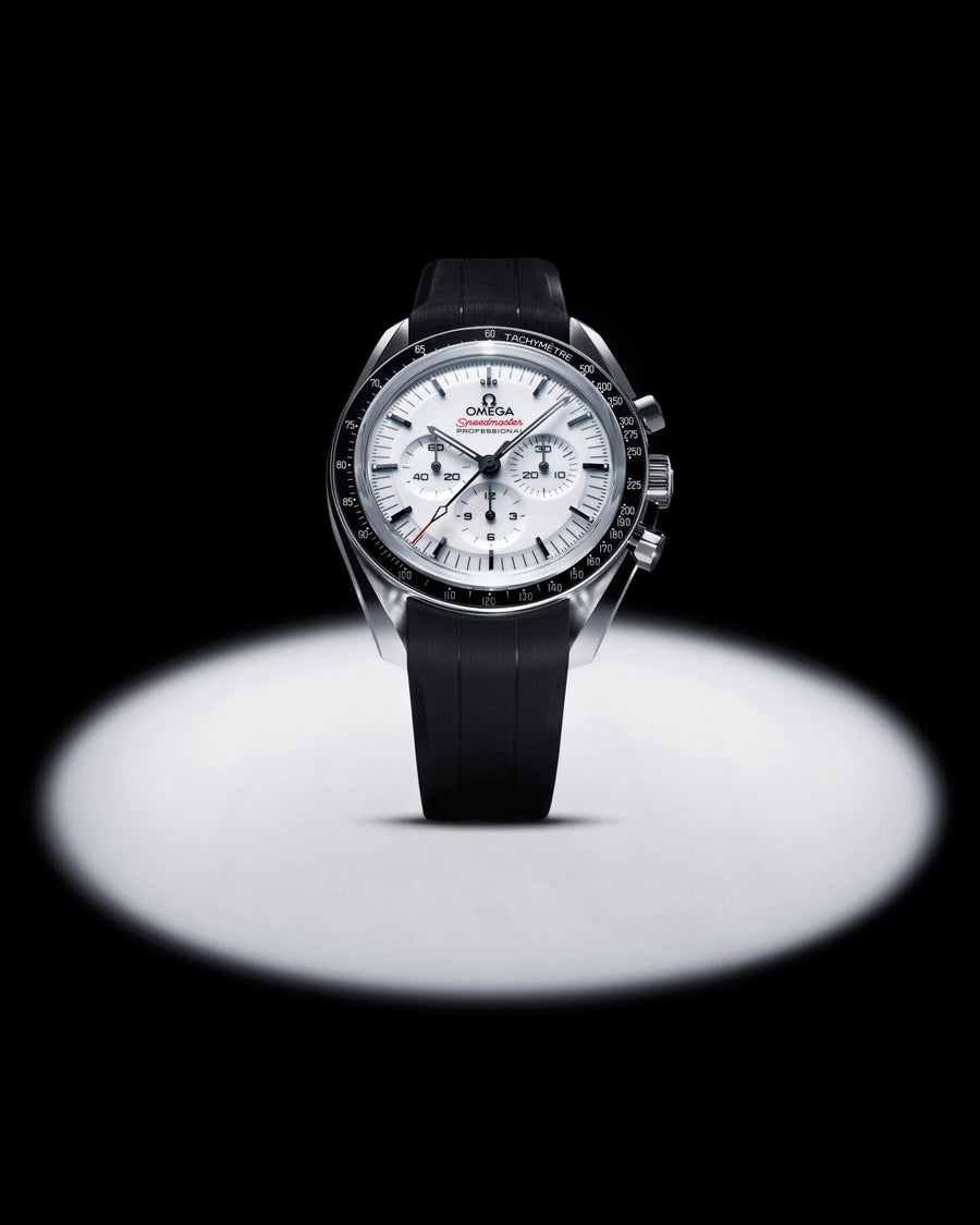 Omega launches new Speedmaster with white dial 