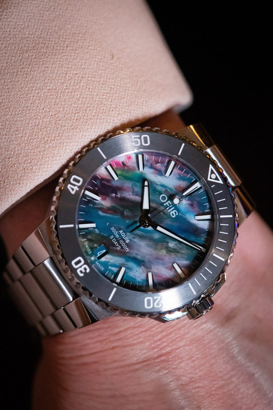 Oris Aquis Date Upcycle Calibre 400