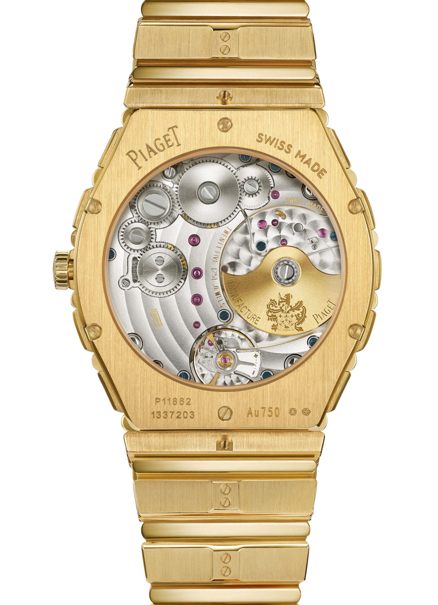 Piaget relaunches their legendary model Polo in gold 